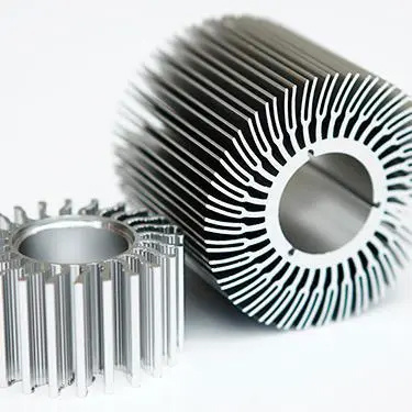 LED-Glühbirne, rund, zylindrisch, stranggepresstes Aluminium