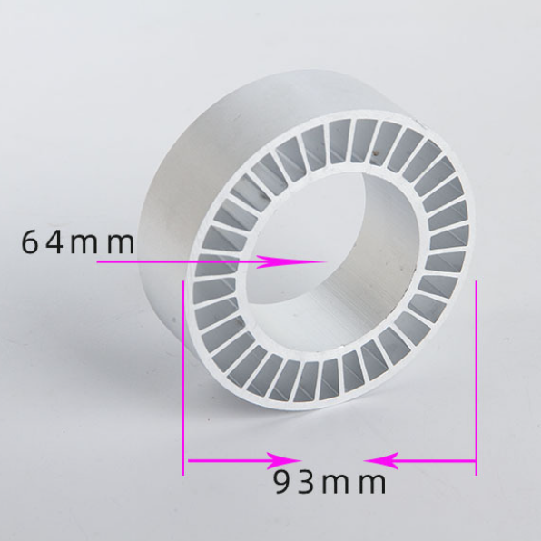 Runder zylindrischer Luftkühlungs-Extrusionskühlkörper